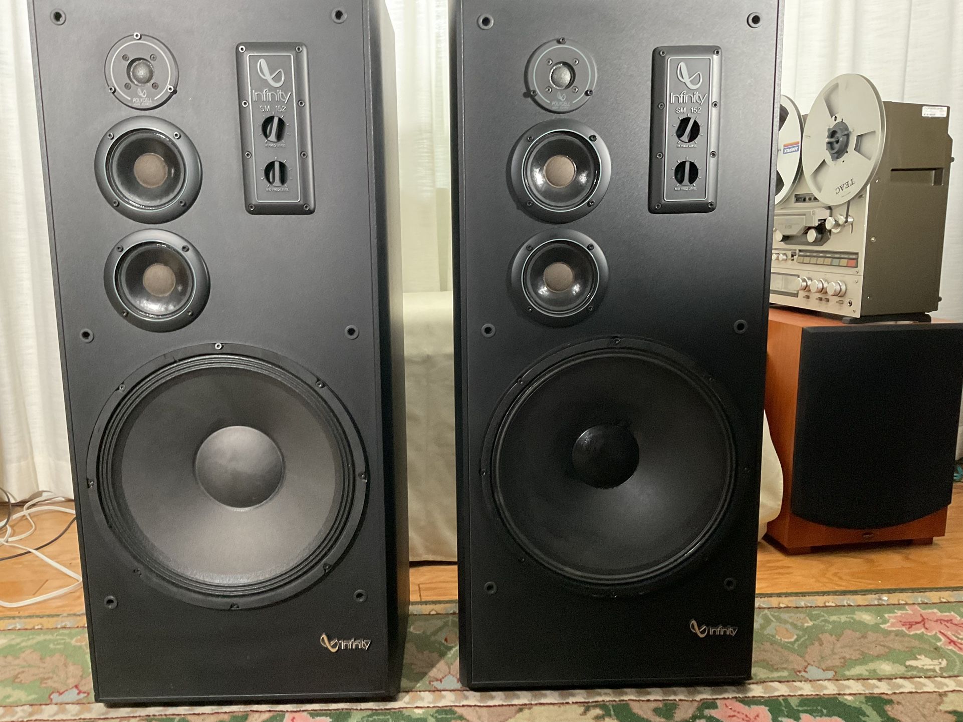 Infinity sm hotsell 152 speakers