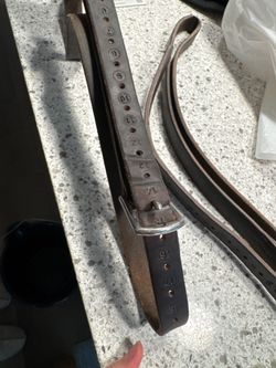CWD Stirrup Leathers 135/54 Brown - Good Used Condition