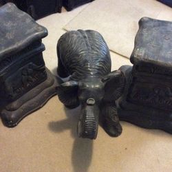 Elephant Coffee Table And End Tables
