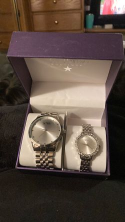 Man and woman pair watch  bob Mackie