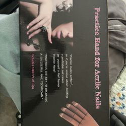 Practice Hand For Acrylic Nails