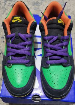Nike SB Dunk Low Green Spark Halloween Mummy Mischief