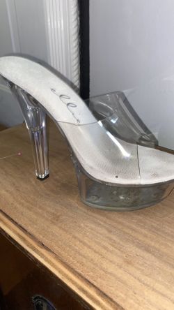 Clear Pole Dancing Heels 