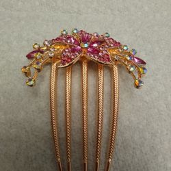 Rhinestones Hair Comb