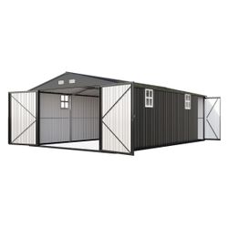 GARAGE METAL SHED 13x21