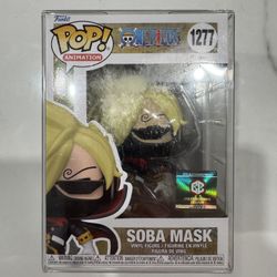 Funko Pop! Chalice Exclusive: One Piece: Soba Mask #1277 (non-chase)