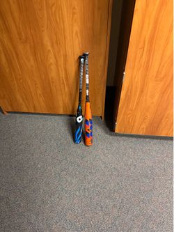 2 base ball bats