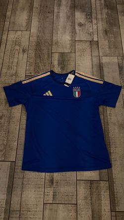 adidas Italy National Soccer  Team Jersey FIGC 2026 Home Jersey Blue Men Size XL