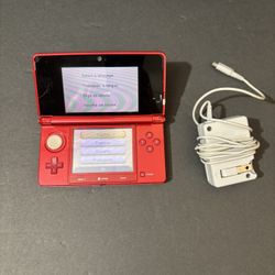Red 3ds system 