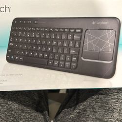 Logitech Wireless Touch Keyboard K400 New Never Opened