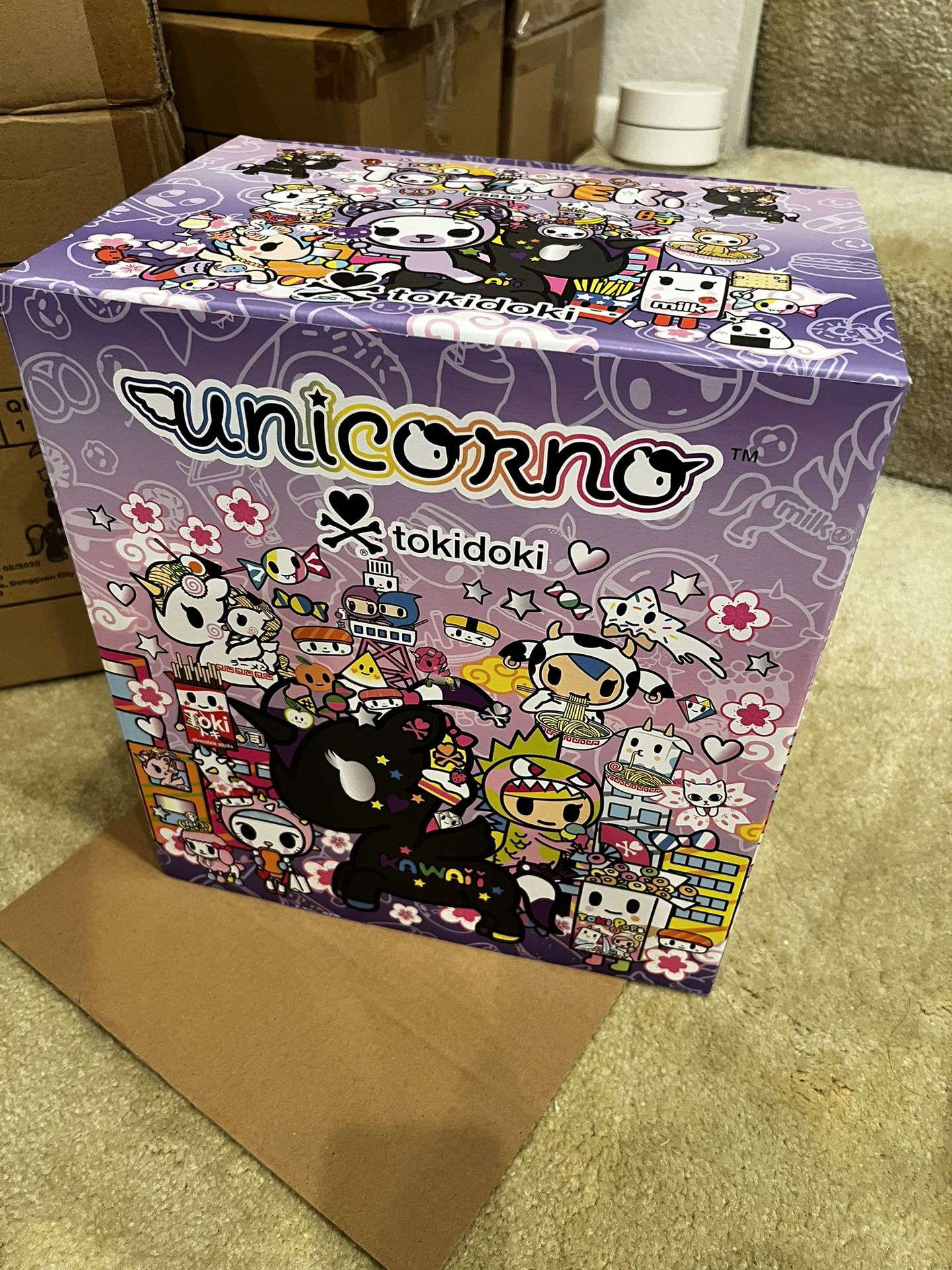 Tokidoki Black tokimeki 15th Anniversary Exclusive 10” Unicorno Statue Figure