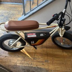 Razor Rambler Step Over Electric Scooter - Beige