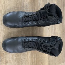 Steel Toe Motorcycle Boots 10.5