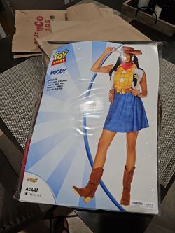 Toys Story Woody costume adults small. New