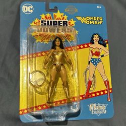 DC Super Powers Wonder Woman Gold 40th Anniversary 