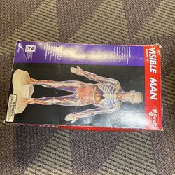 Everybody remembers the visible man anyway this baby here cost me $40.15 years ago and I never ever put it together so I’m asking 40