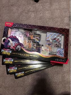 Pokemon Paldean Fates Great tusk Iron Treads Box