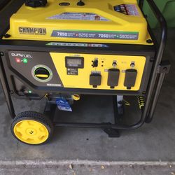 Like New Demo 7850/6250  Generator