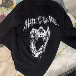 A “I hate it here” lane seven hoodie