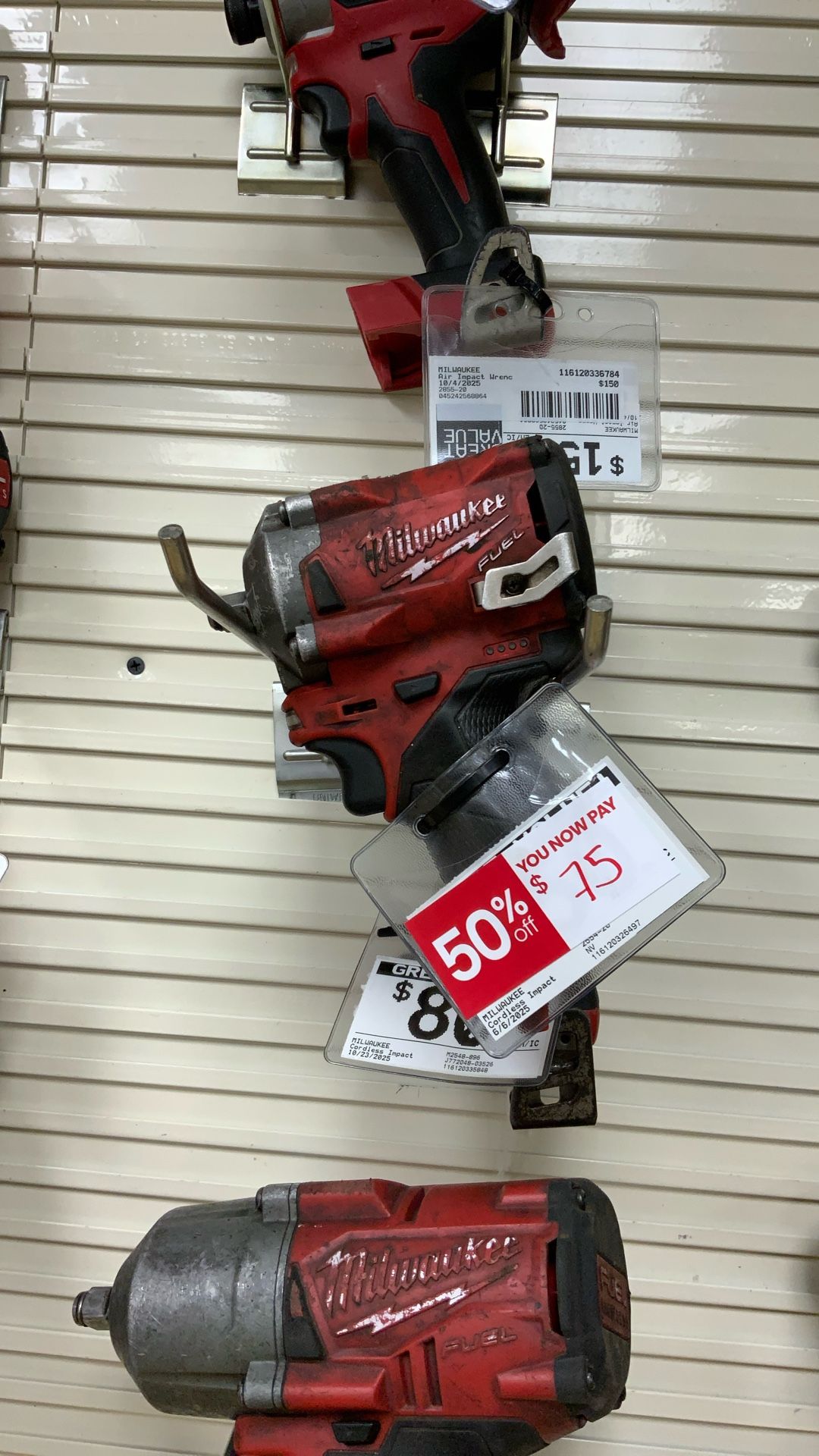 MILWAUKEE CORDLESS IMPACT DRILL