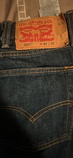 Levi 501’s Blue Denim W 42 L 32