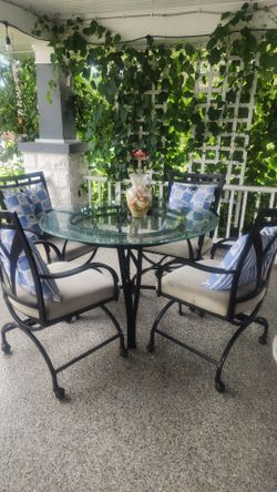 Table and chairs