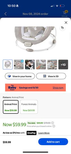 Ingenuity Baby Bouncer 