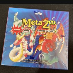 Metazoo Topps Sealed Series 0 Brand New Sealed First Topps Product 