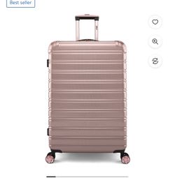 28in Check In suitcase Rose Gold