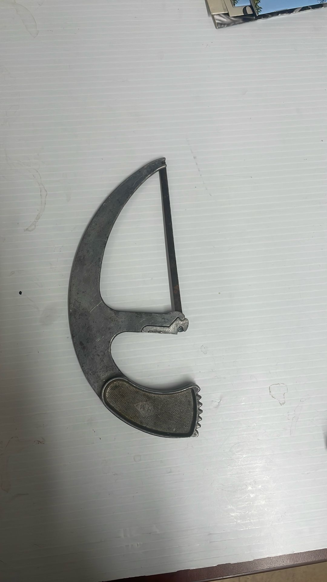Aluminum Saw Hornsby & McKinley (vintage)