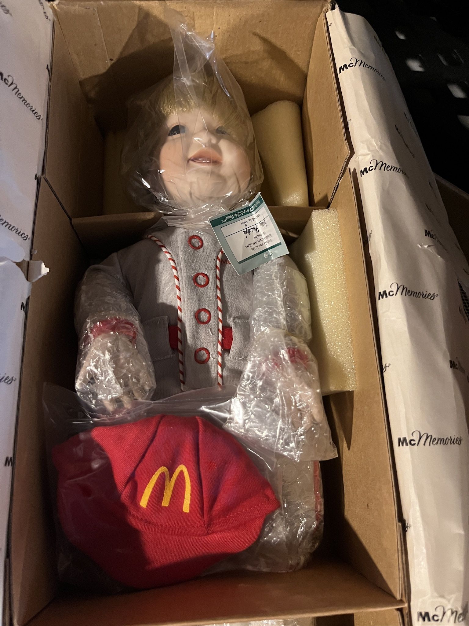 Ashton Drake McDonald's McMemories Joey Doll