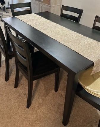 6 Seater Dining Table Set 