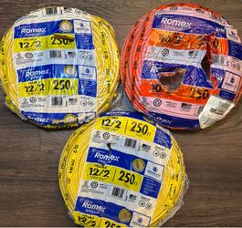 Romex indoor wires for sale | Prices will be listed down below ⬇️