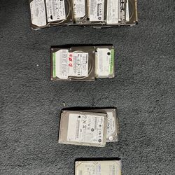 32 IDE 2.5” Laptop Hard Drives