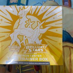 Pokémon Card TCG Sword & Shield Brilliant Stars Pokémon Center Exclusive Elite Trainer Box ETB