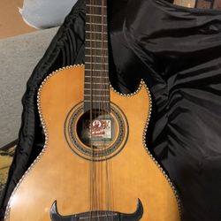 Oscar Shmidt 12 String Vajosexto Con Su Bolsa