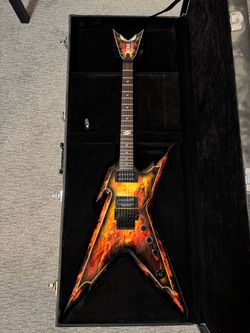Dean Dimebag Razorback Explosion Electric Guitar