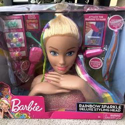Brand New Deluxe Barbie Styling Head