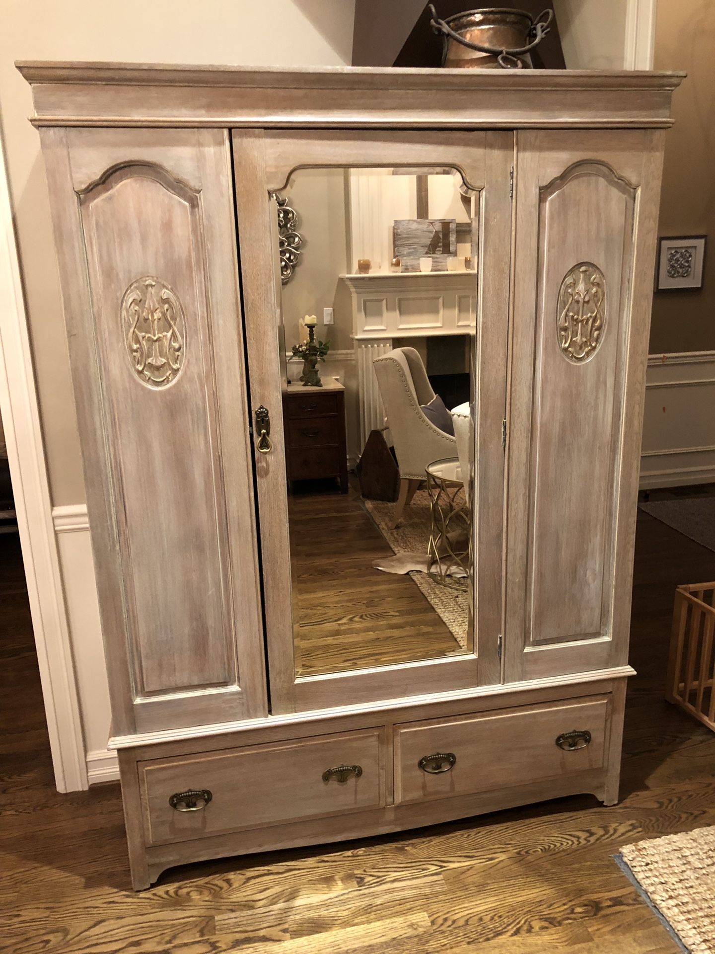 Antique French Armoire