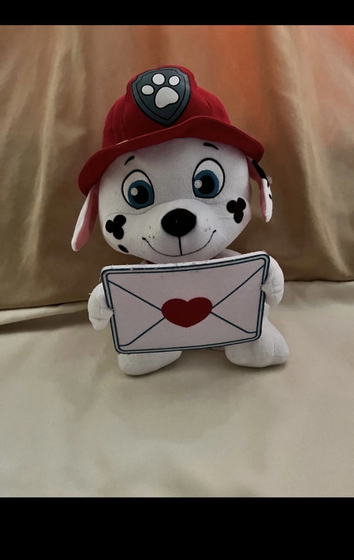 Paw Patrol Just Play Marshall Valentines Plush