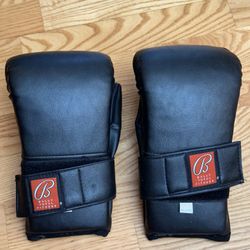 Black Bally Total Fitness Training Gloves, Size Medium 