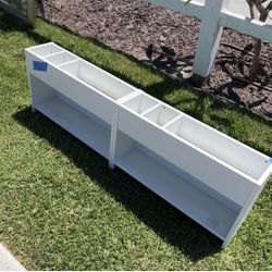 Two-compartment Storage Shelf Set