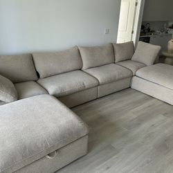 Sectional Sofa Cloud Couch