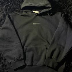 Black Essentials Hoodie 