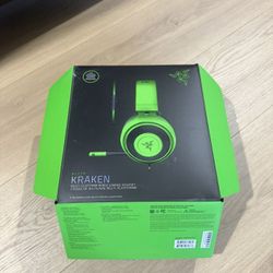 Razer RZ04-0(contact info removed)-R3U1 Over the Ear Kraken Gaming Headset - Green