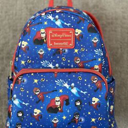 Disney Parks Lounegfly Mini Backpack The Incredibles - $60