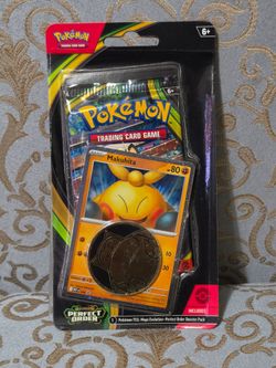 Pokémon Mega Evolution—Perfect Order Booster Pack Makuhita Promo Card & Coin!