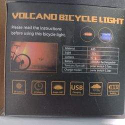 Rechargeable Back Light Bike