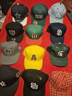 Name Brand Caps Various Teams #1