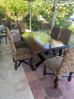 Dining set 6 chairs
